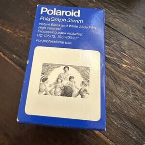 Polaroid PolaPan 35mm CT-135-36 Instant B&W Slide Film Exp 08/1988